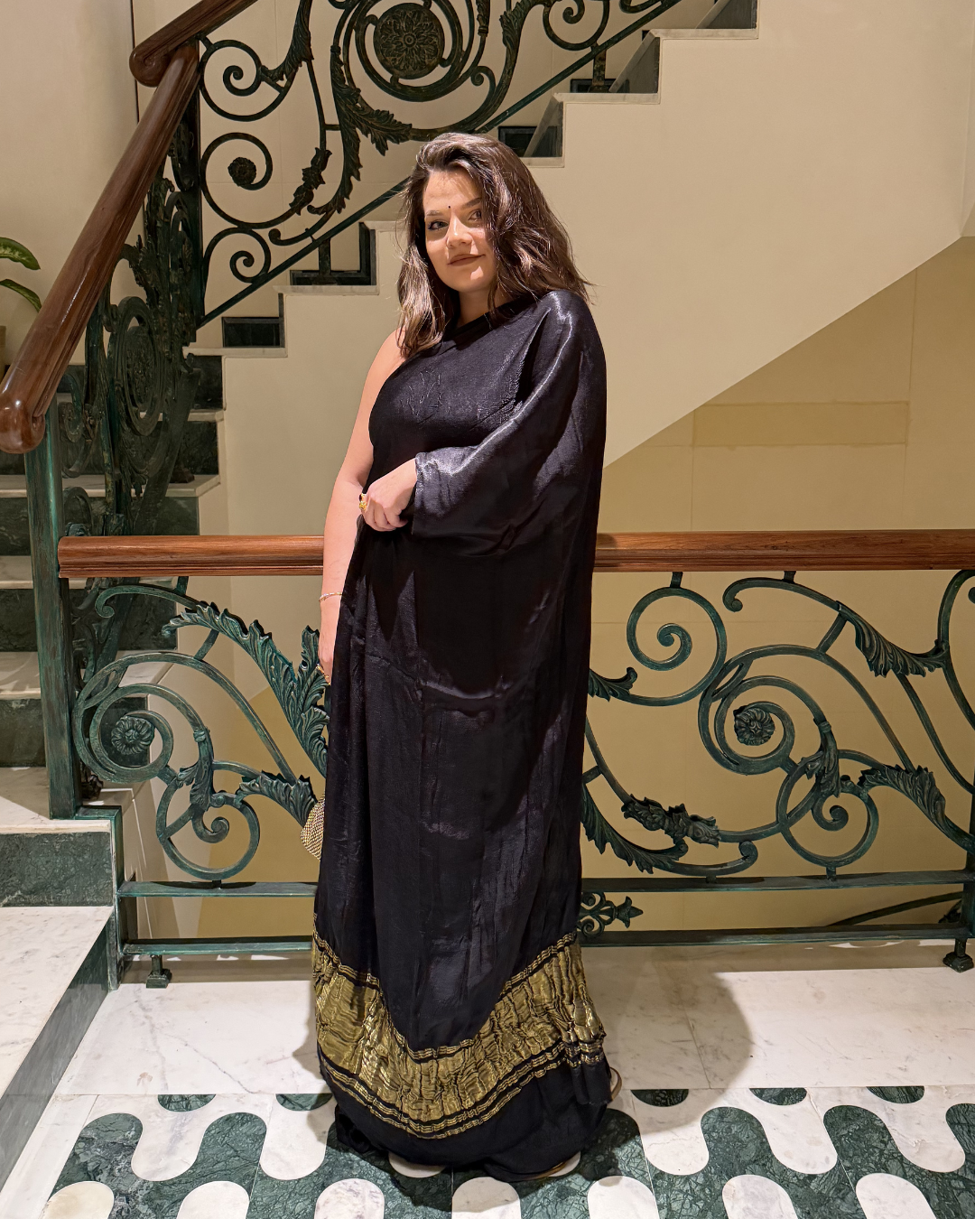 Plain Pure Modal Silk Saree with Lagdi Patta