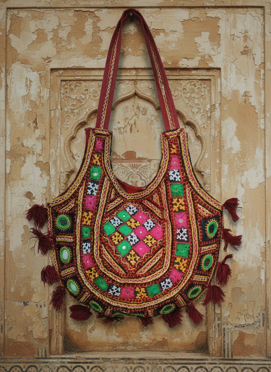 Kutchi Multicolored Shoulder Bag